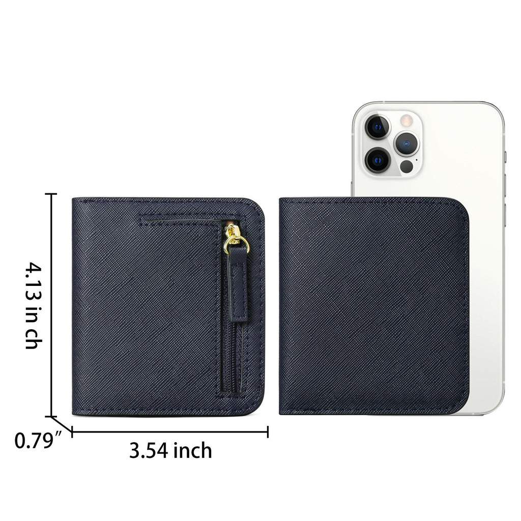 Fashion-forward Women's Slim Wallet in Grape Purple