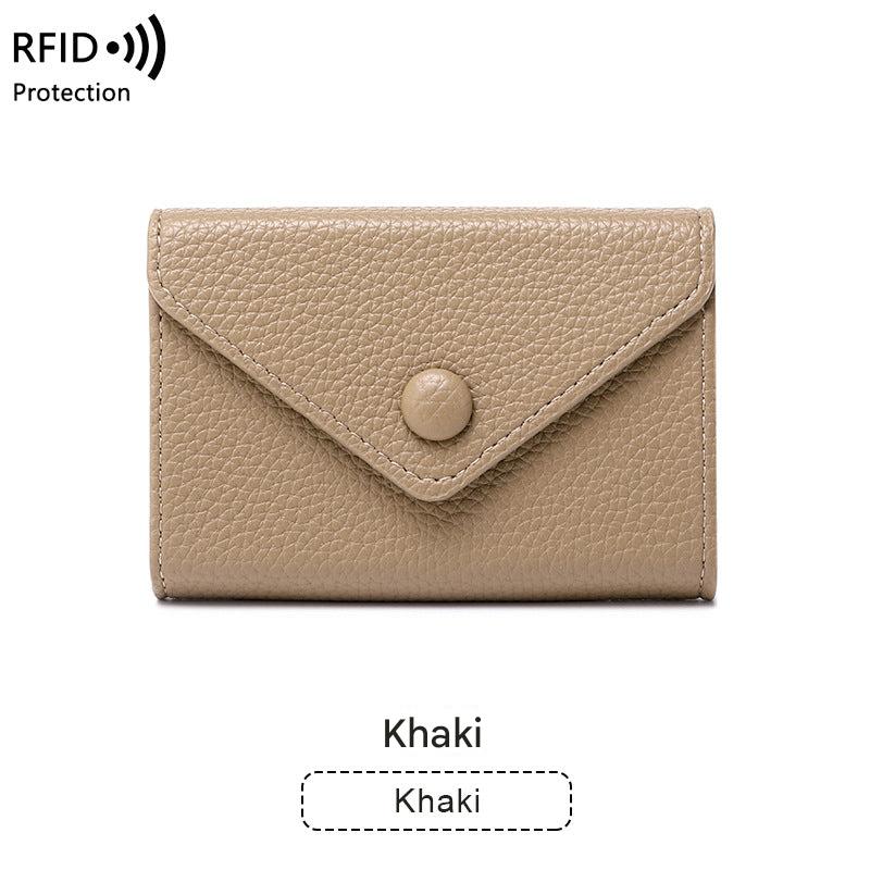 Two-fold design of RFID wallet
