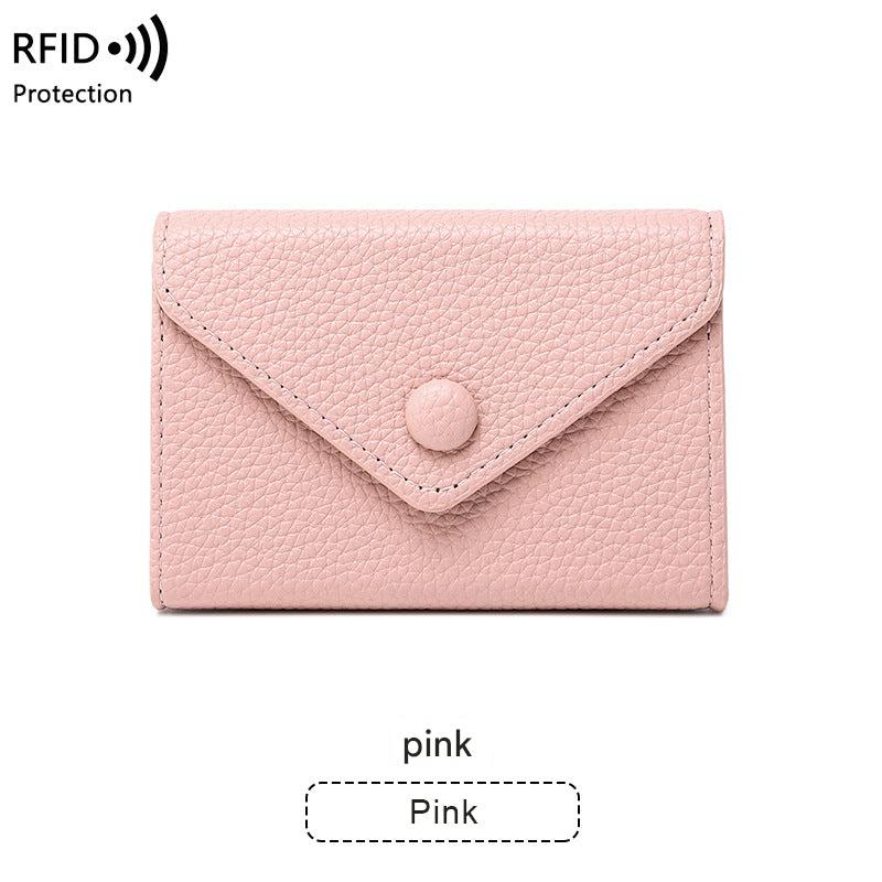 Lightweight wallet with cards inside