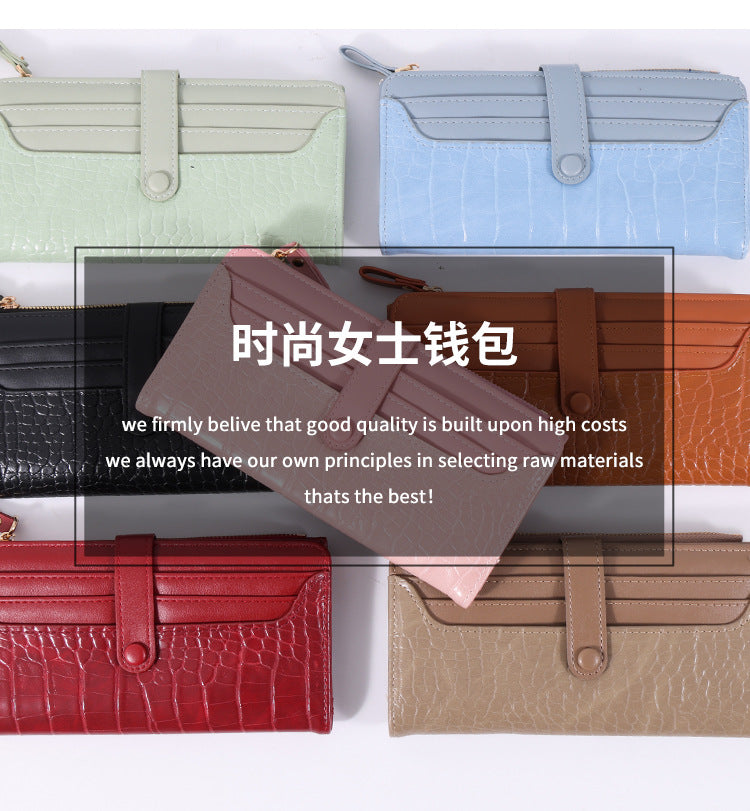 Durable black PU wallet for everyday use