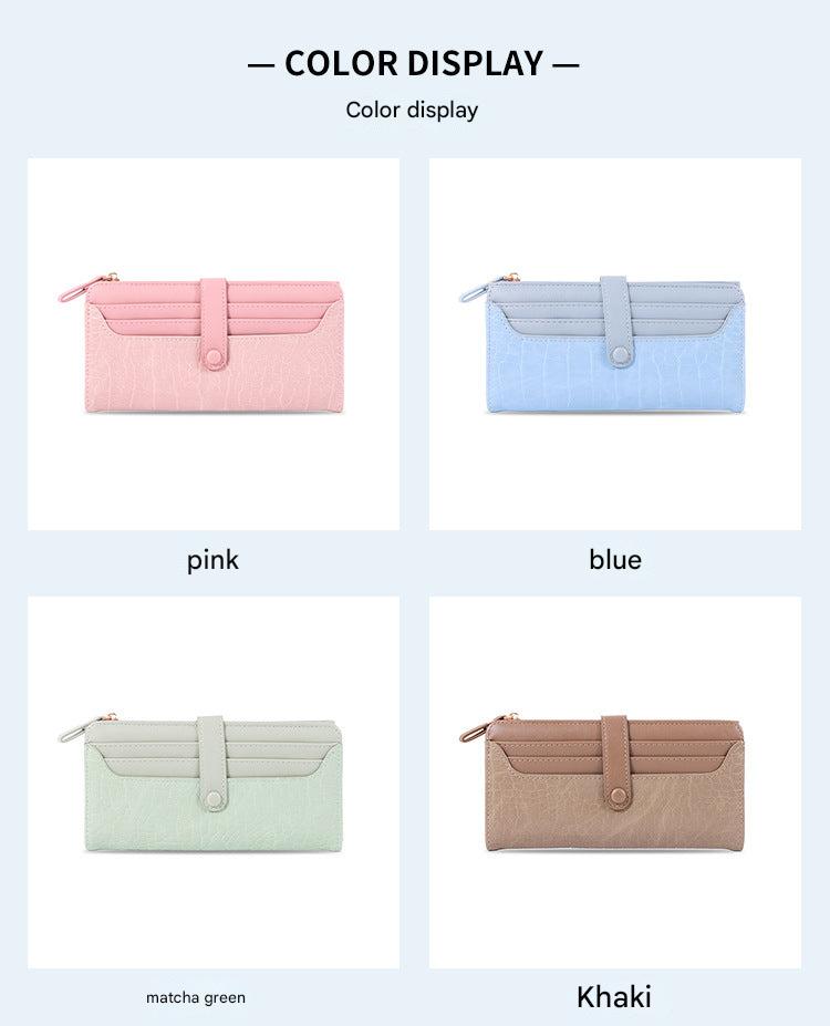 Fashionable wallet showcased with accessories