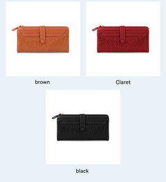 Stylish long wallet for women in blue