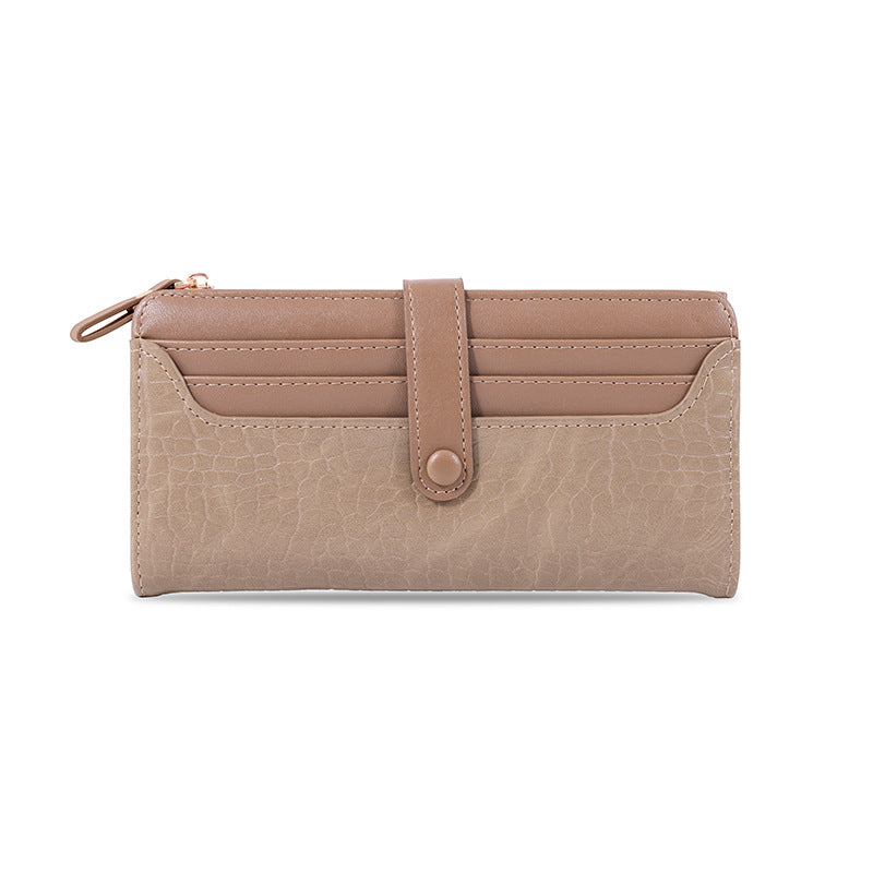 Elegant women's wallet in vibrant colours