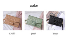 Stylish quilted mini shoulder bag in grey