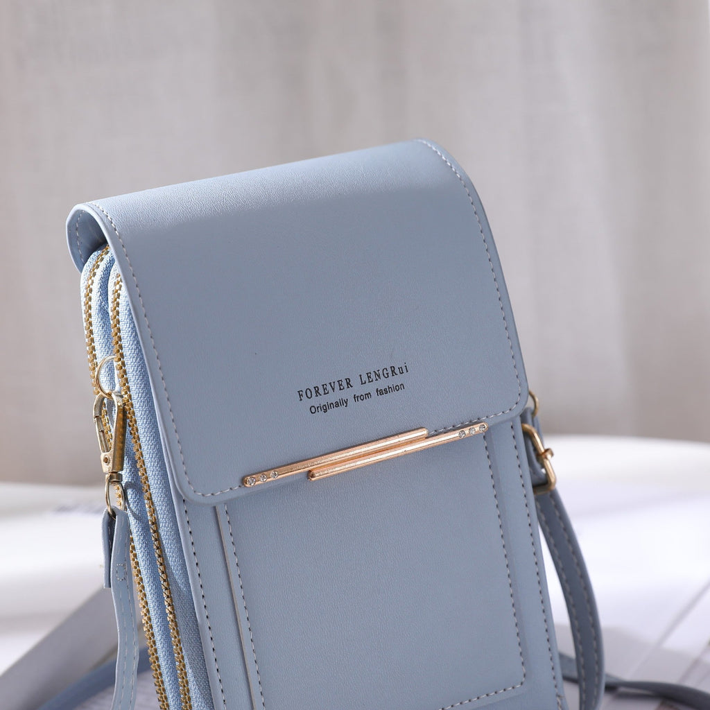 Large capacity multifunctional bag shown in blue