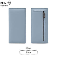 Stylish RFID blocking wallet in green