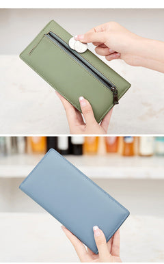Waterproof women's wallet in various colours