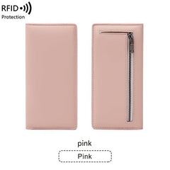 Close-up of RFID blocking card holder
