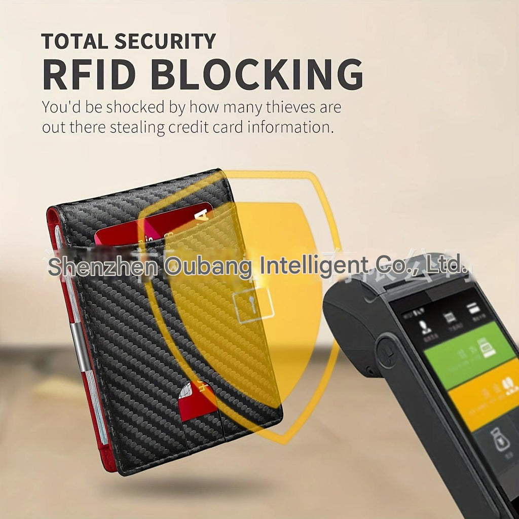 everyday wallet with RFID protection