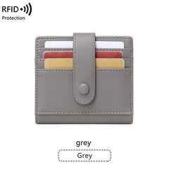 Stylish RFID blocking women's wallet in pink colour