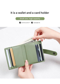 Water-resistant wallet displayed in multiple colours