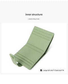 Durable PU material wallet for everyday use