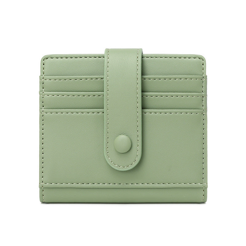 Stylish women's wallet front view in assorted colours