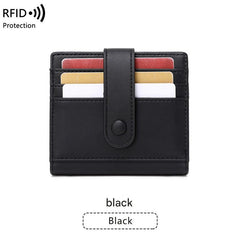 Fashionable wallet in grey for women