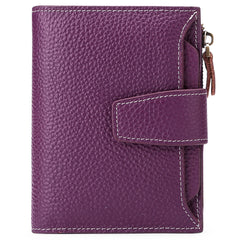 Elegant short wallet featuring multiple card compartments