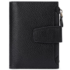 Durable cowhide leather wallet in vibrant design