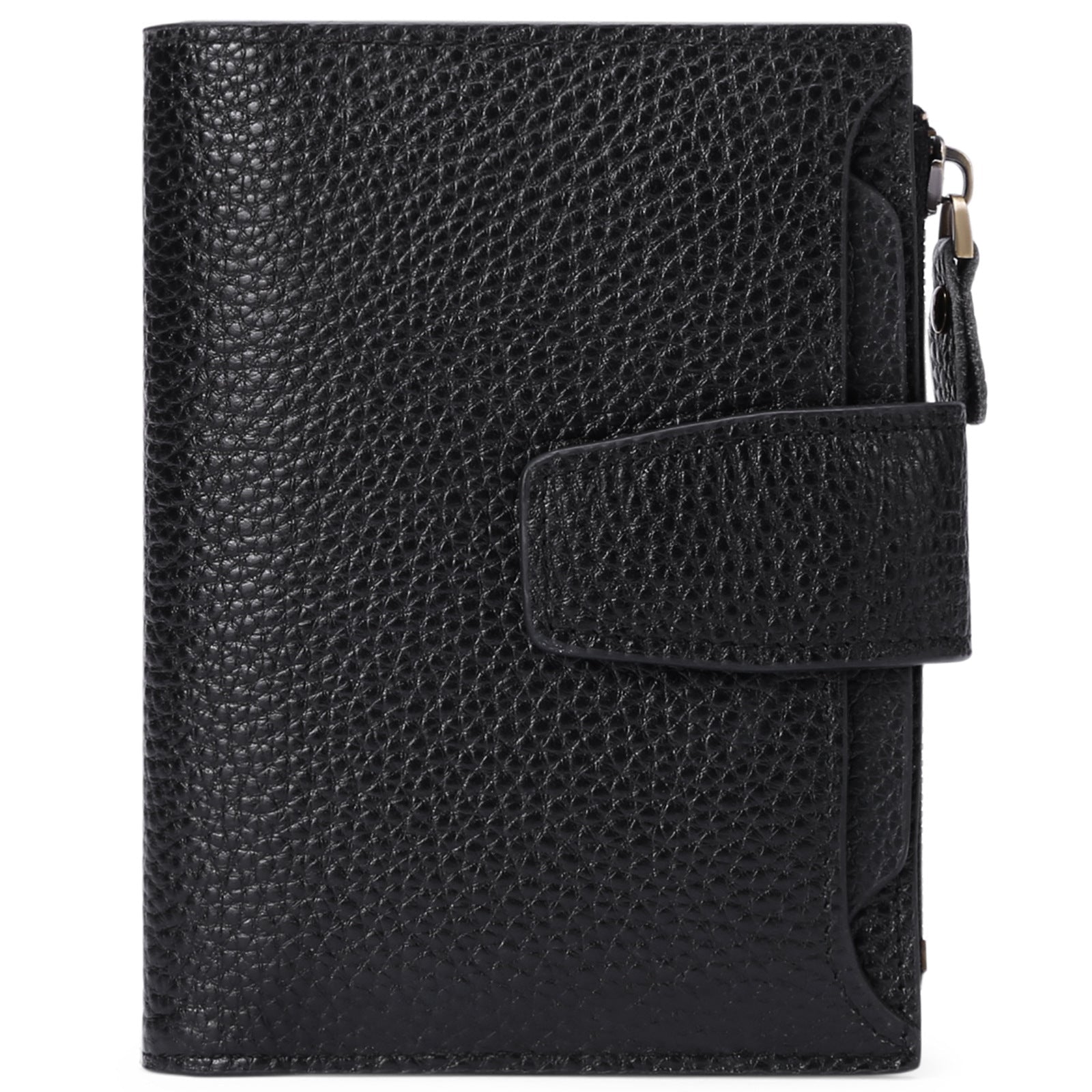 Durable cowhide leather wallet in vibrant design