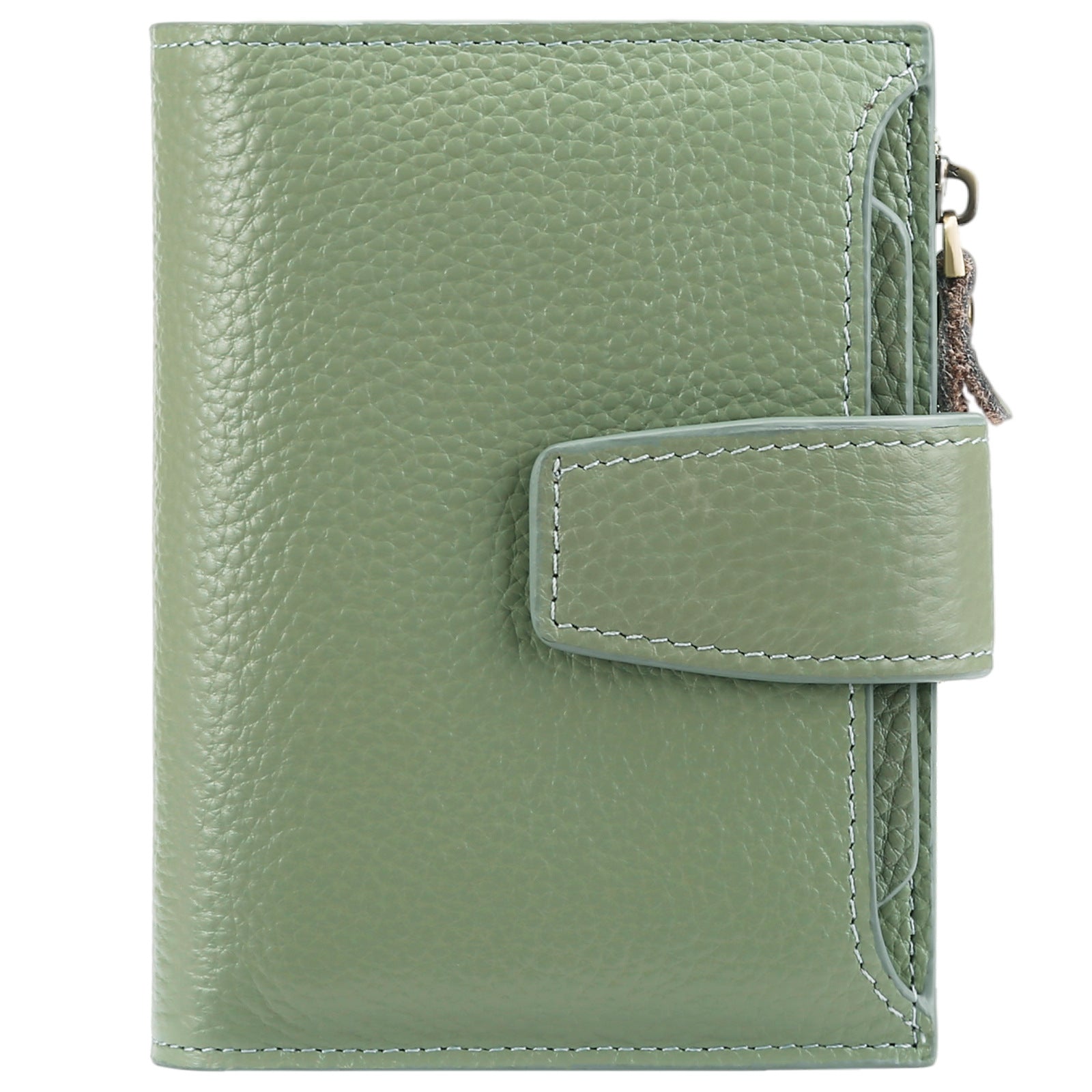 Various colour options of women's leather wallets