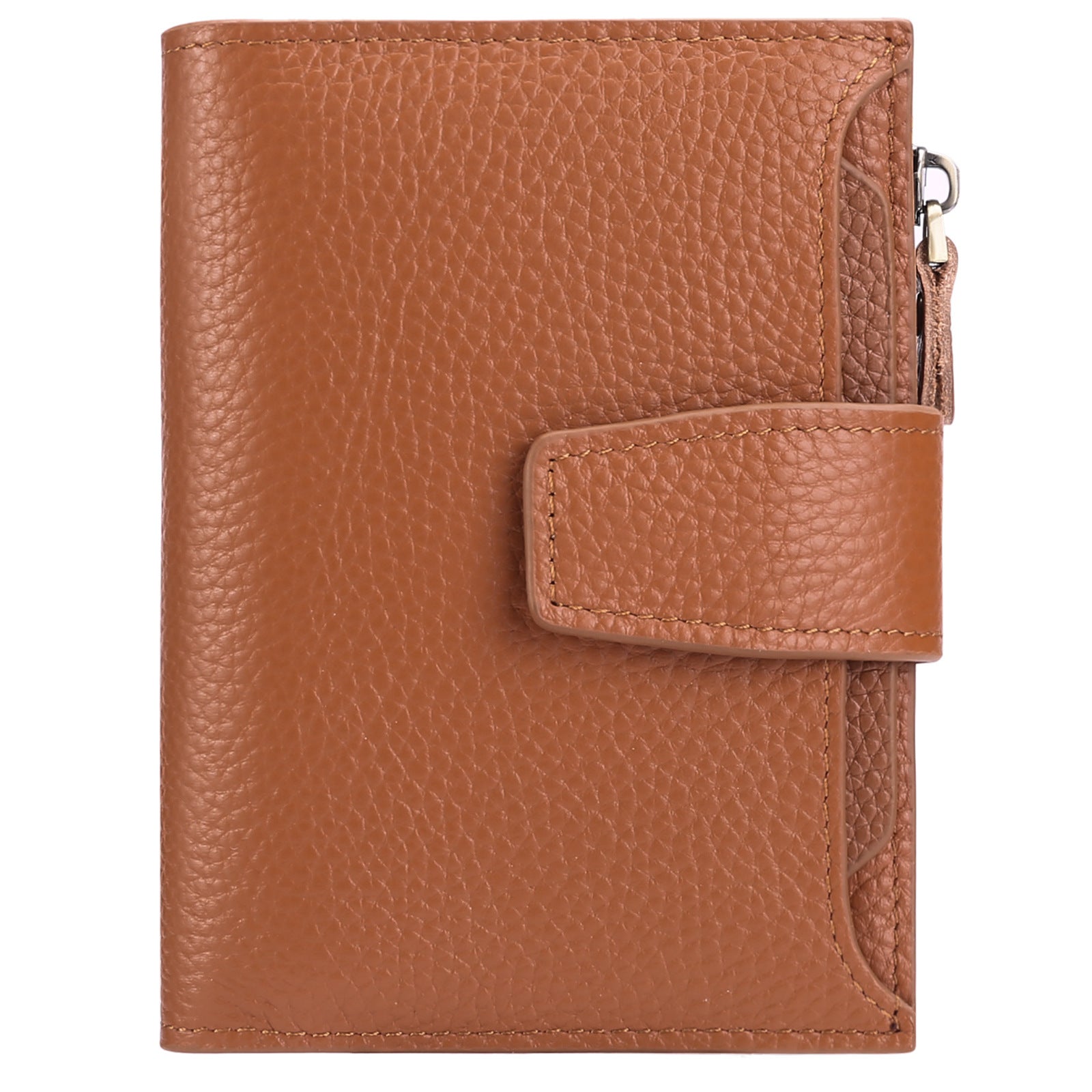Anti-theft wallet with RFID protection in close-up view