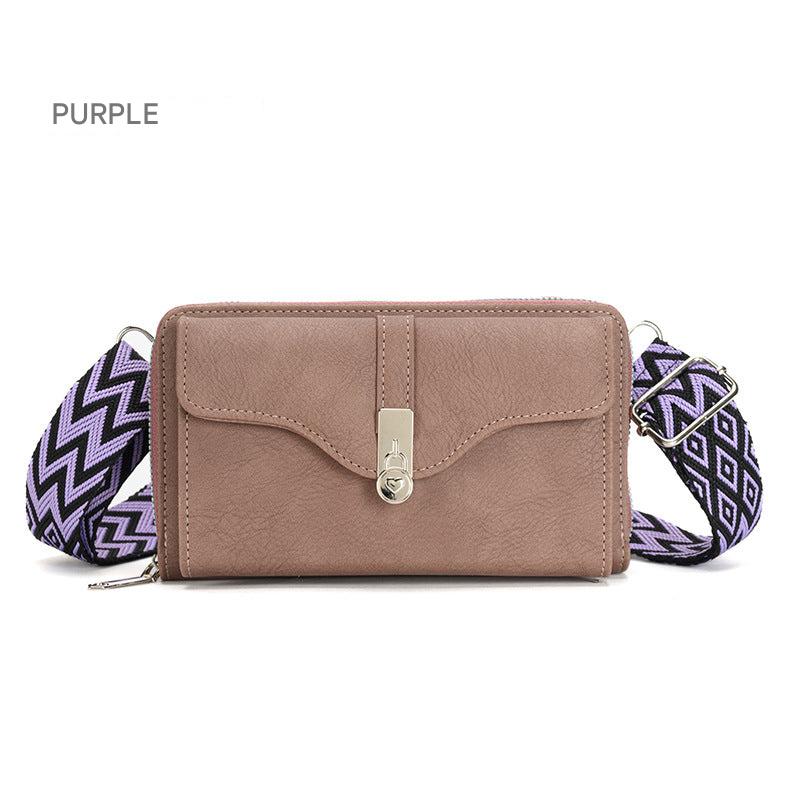 All colour options for women's shoulder crossbody bag