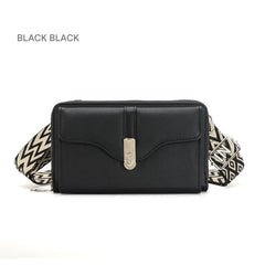 Green trendy handbag displayed
