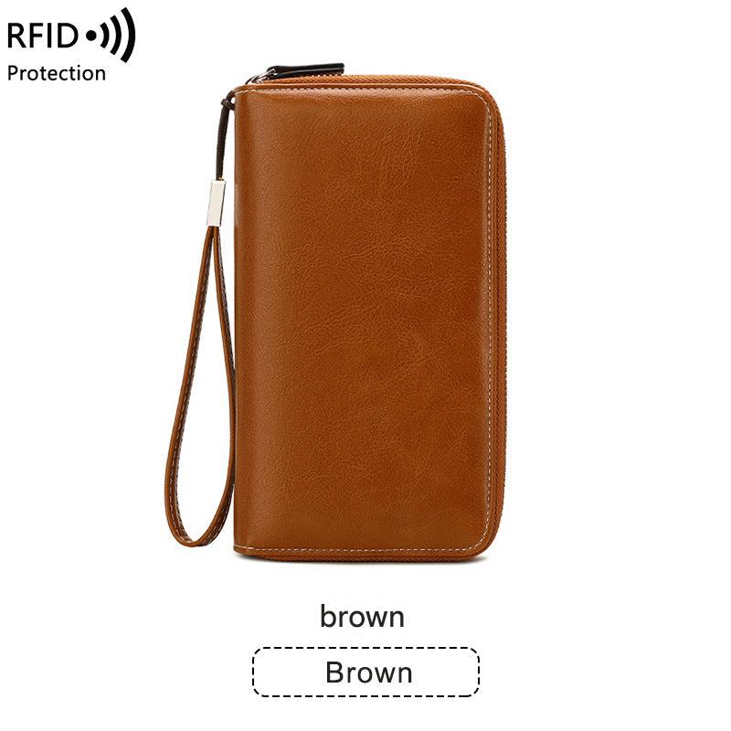 Wallet's spacious interior for essentials
