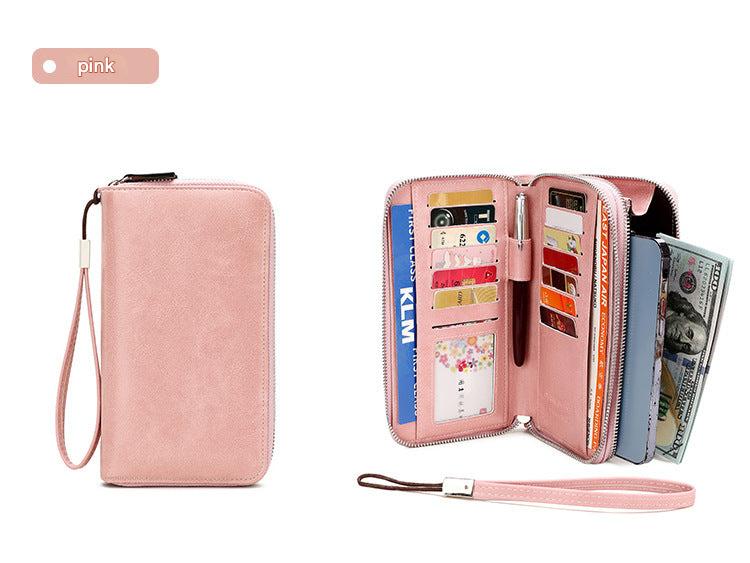 Various colour options for RFID wallet