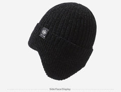 Versatile knit beanie for cold weather