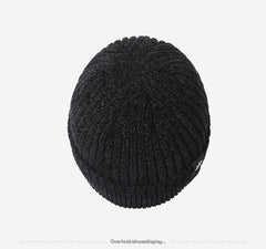 Comfortable one size fits all men’s winter beanie