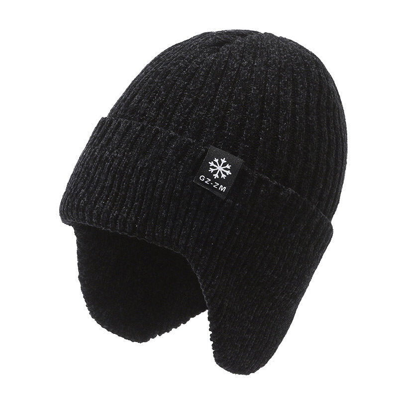 Versatile knit beanie for cold weather