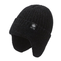 Versatile knit beanie for cold weather