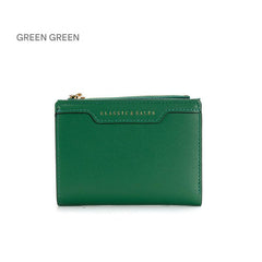 High-quality PU zipper wallet