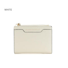 Stylish zipper wallet in black