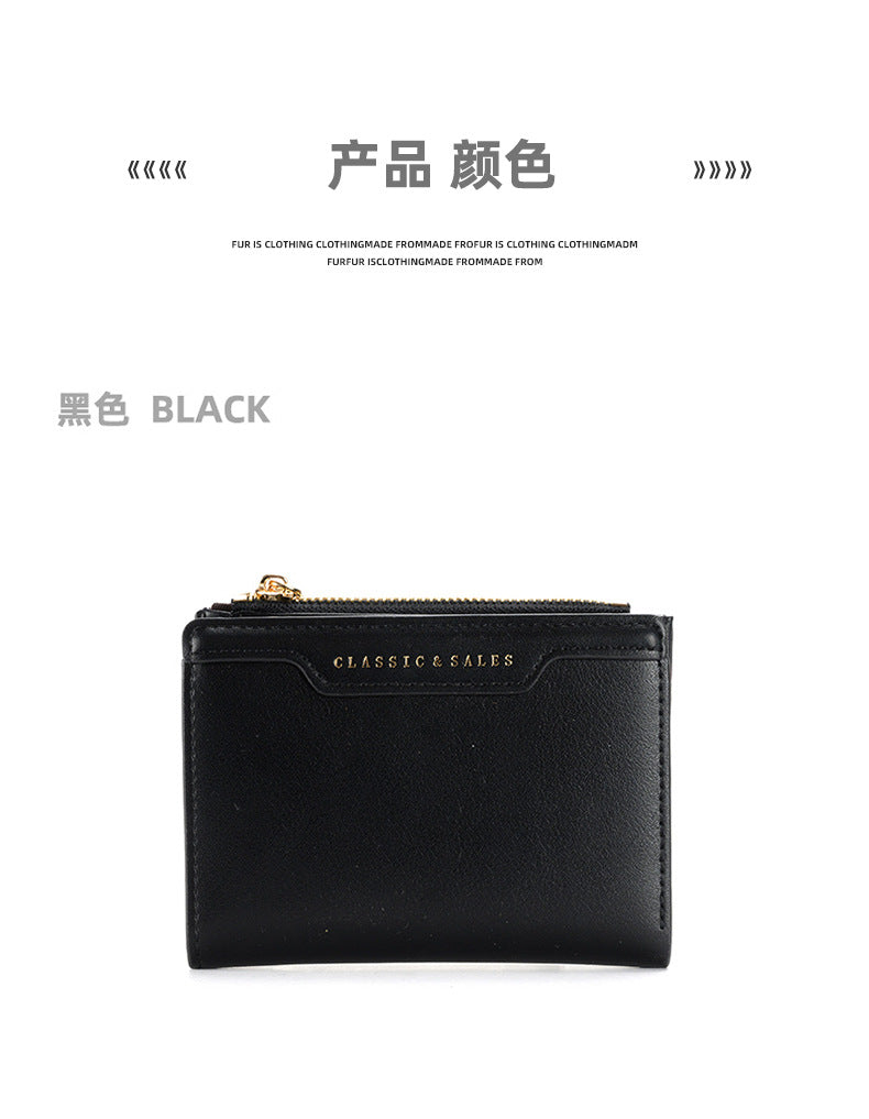 High-quality PU zipper wallet