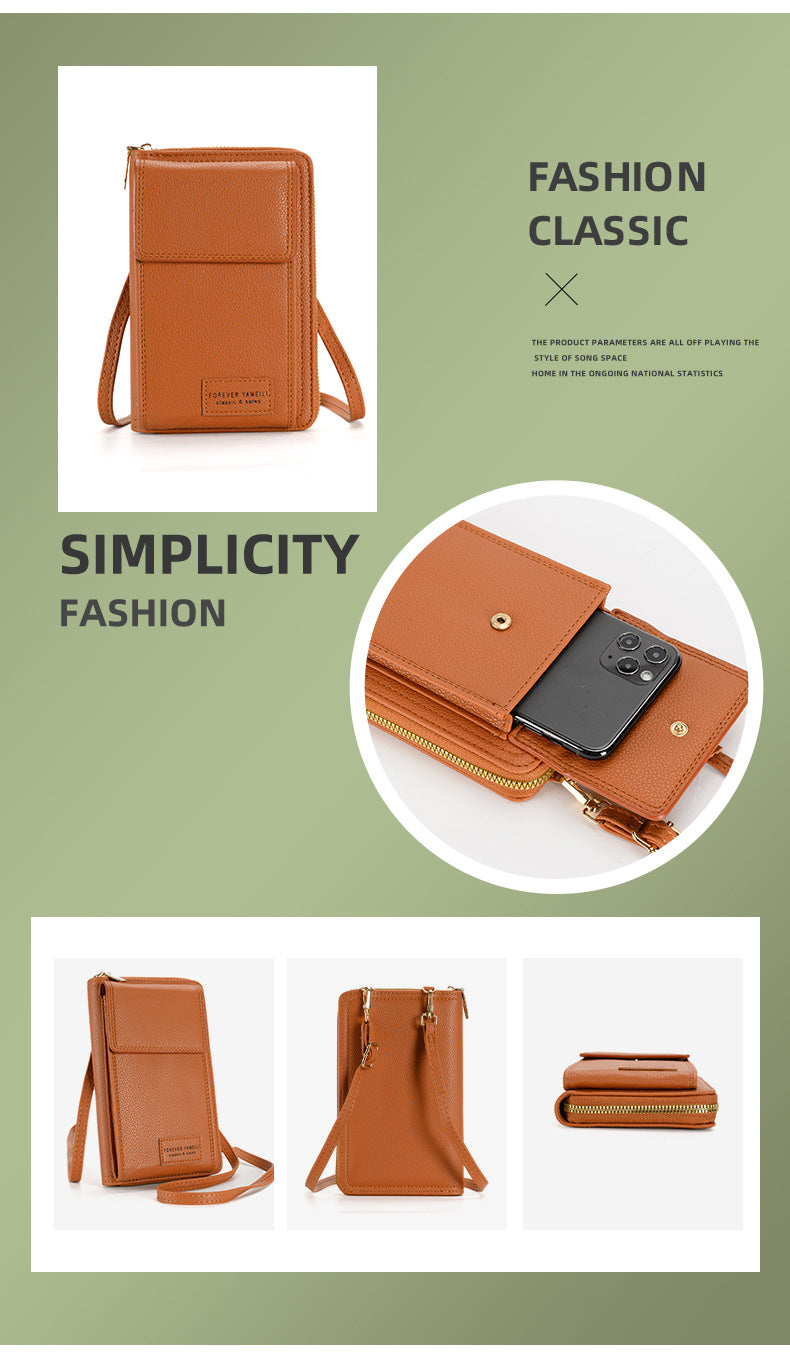 2024 women's multi-functional phone wallet bag - various colours