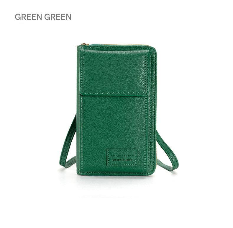 2024 women's multi-functional phone wallet bag - grey