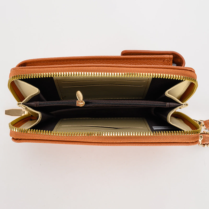 2024 women's multi-functional phone wallet bag - green