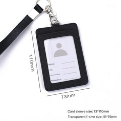 Versatile card holder designed for work and bus passes