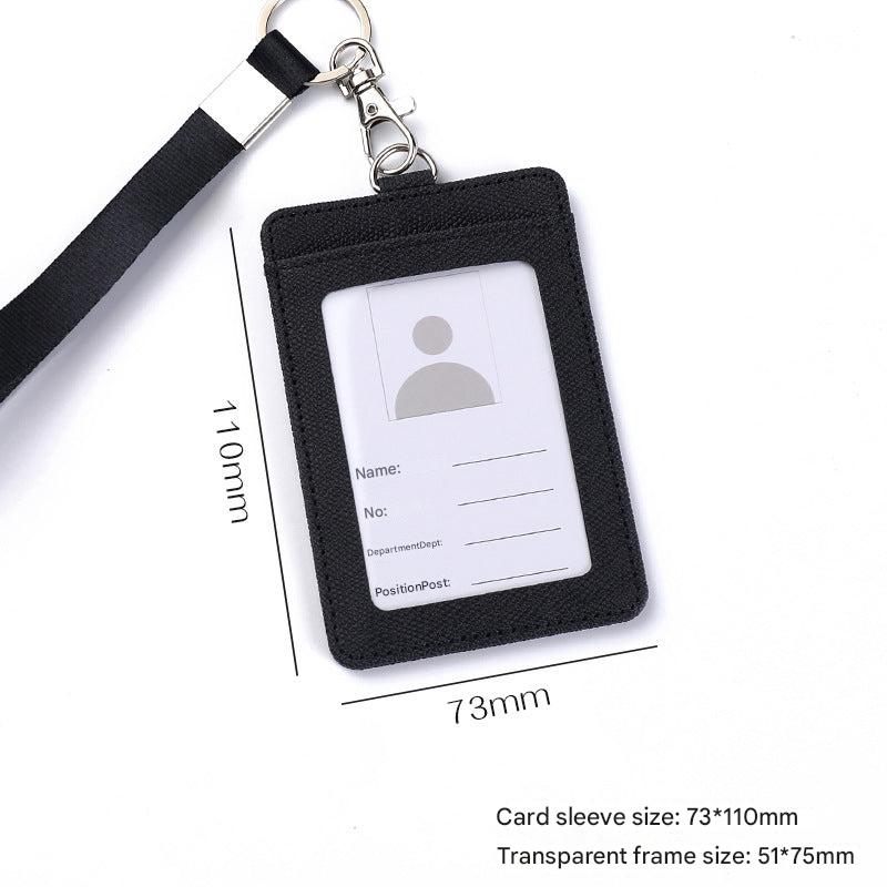 Versatile card holder designed for work and bus passes