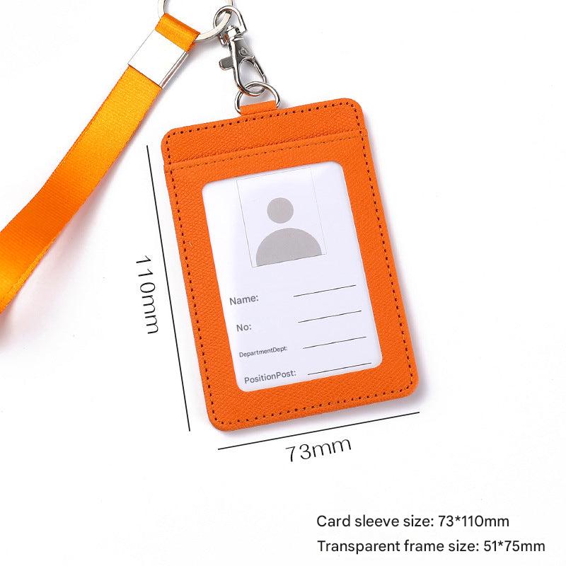 Various colour options of PU leather card holders