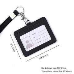 Versatile card holder designed for work and bus passes