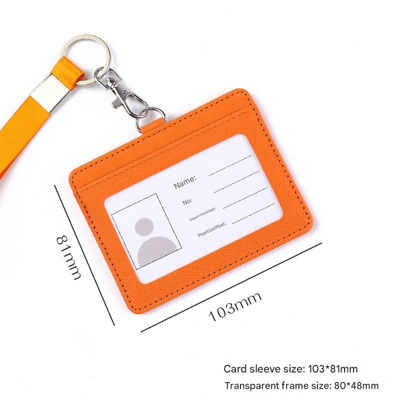 Various colour options of PU leather card holders