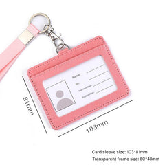 Stylish card holder showcasing durable PU leather