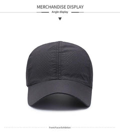 Men's Summer Quick-Dry Baseball Cap in royal blue colour