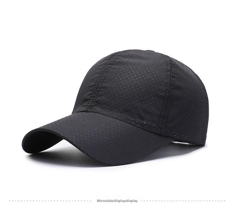 Men's Summer Quick-Dry Baseball Cap in sky blue colour