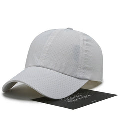 Men's Summer Quick-Dry Baseball Cap in sky blue colour
