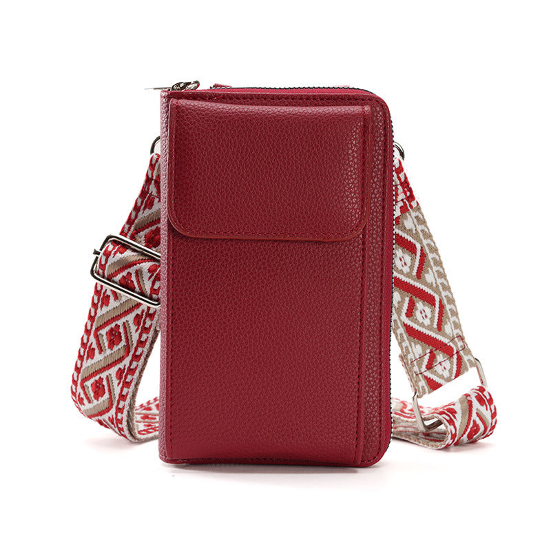 Fashionable crossbody bag in blue