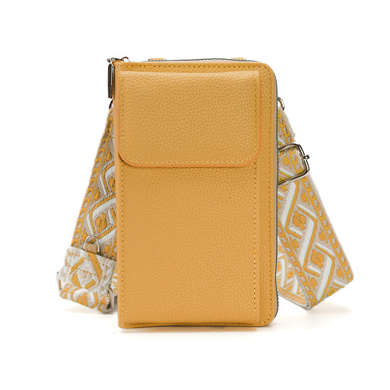 Vibrant yellow women's handbag