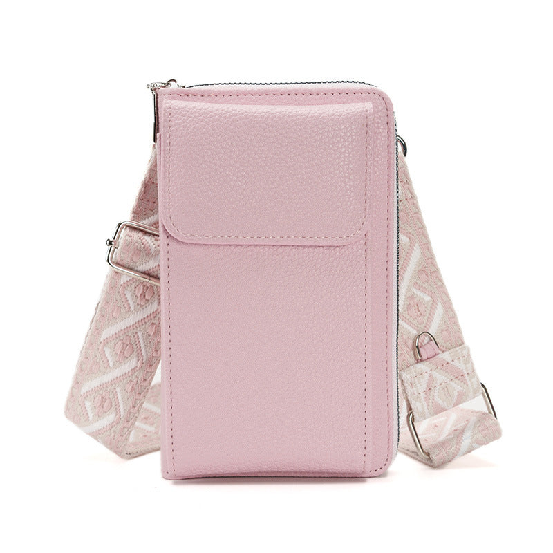 Stylish crossbody bag in purple