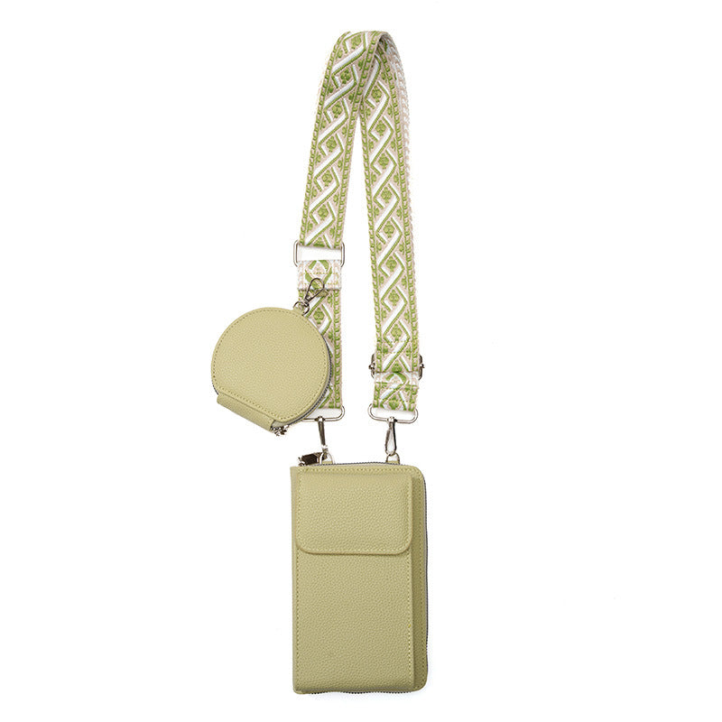 Japanese-inspired women’s bag in green